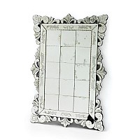 Beveled Squares Mirror